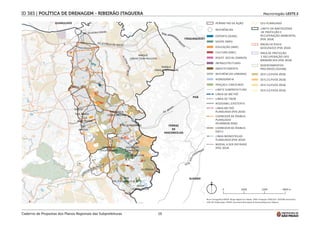 Macrorregião LESTE 2
Caderno de Propostas dos Planos Regionais das Subprefeituras 19
ID 383 | POLÍTICA DE DRENAGEM - RIBEIRÃO ITAQUERA
 