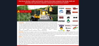 How do you develop a unified web brand for a family of two dozen companies that design, build, and
sell products for agricultural, industrial, commercial and government markets?

CHALLENGE:

Alamo Group (NYSE: ALG) needed to unify their brand across many international member
companies, while implementing a completely integrated B2B and B2C web presence. This presence needed
to be fully integrated into Oracle (JDE) Enterprise One so that customers and distributors may order and
ship, while obtaining the latest information about Engineered products in real time. In addition, marketing
reports were needed so that Alamo Group member companies may make needed business decisions about
customers, distributors, and products. Alamo Group also needed a robust and scalable hosting solution to
meet
the
needs
of
a
24/7,
international
online
presence.
Infrastructure…middleware…commerce...applications…systems…implementation

SOLUTION: Brilliant Blue was engaged to update their brand, reinforce their strong market perception, and ultimately rollout completely integrated B2B and B2C
websites. Brilliant Blue implemented their online commerce product BlueCommerce and integrated it into Alamo Group’s ERP J.D. Edwards Enterprise One. The solution
is hosted at Brilliant Blue’s One Wilshire facility, and provides real time access to Alamo Group’s product catalog and order entry system. In addition, customer service
modules, warranty modules, and an integrated Engineering information portal, is seamlessly integrated.

BENEFIT: Brilliant Blue implemented the unified and integrated commerce product while updating the Alamo Group company brand. Brilliant Blue’s research identified
Alamo Group’s market perception as Quality, Stability, Strength, and Durability and therefore needed to both reinforce these qualities and provide a robust and scaleable
online commerce presence rich with capabilities. In addition, Alamo Group’s custom requirements required Brilliant Blue to be flexible enough to implement new features
that would further provide customers a faster and more complete experience working with Alamo Group companies. Since the initial rollout in 2006, Alamo Group’s
online usages statistics show that a steady increased trend in online usage has resulted in some Alamo Group businesses reporting at least 90% of their total sales through
the B2B / B2C commerce solutions. In addition, elimination of previous software and systems licenses allows Alamo Group to reduce their total cost of ownership by 71%
over 2 years. With new features added daily to systems, Brilliant Blue can continue to provide Alamo Group member companies, distributors, and customers a rich and
complete user experience.

 