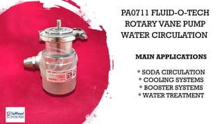 Fluid-o-Tech Volumetrische Drehschieberpumpe 400 L/ Produktbild-Vorschau 4