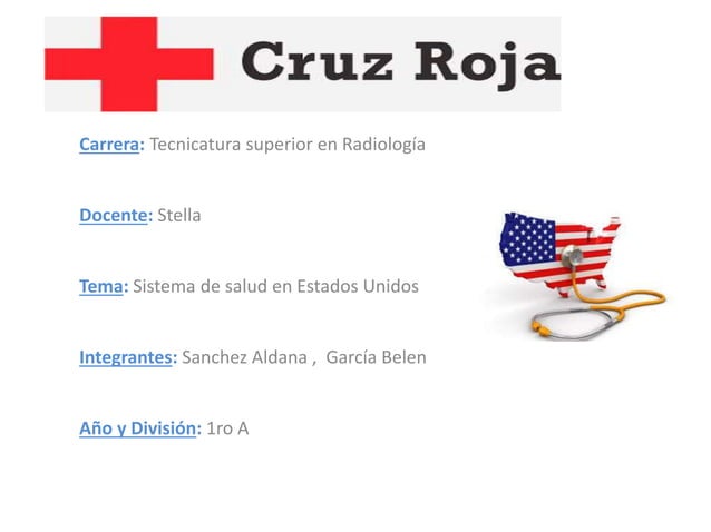 sistema de salud en Estados Unidos PPT