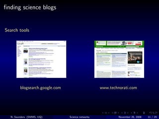 What can science networking online do for you
