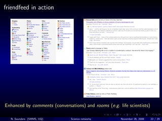 What can science networking online do for you