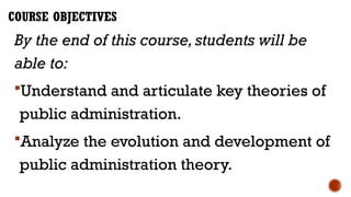 PA 203 THEORIES IN PUBLIC ADMINISTRATION -CLASS ORIENTATION - ver.1.pptx