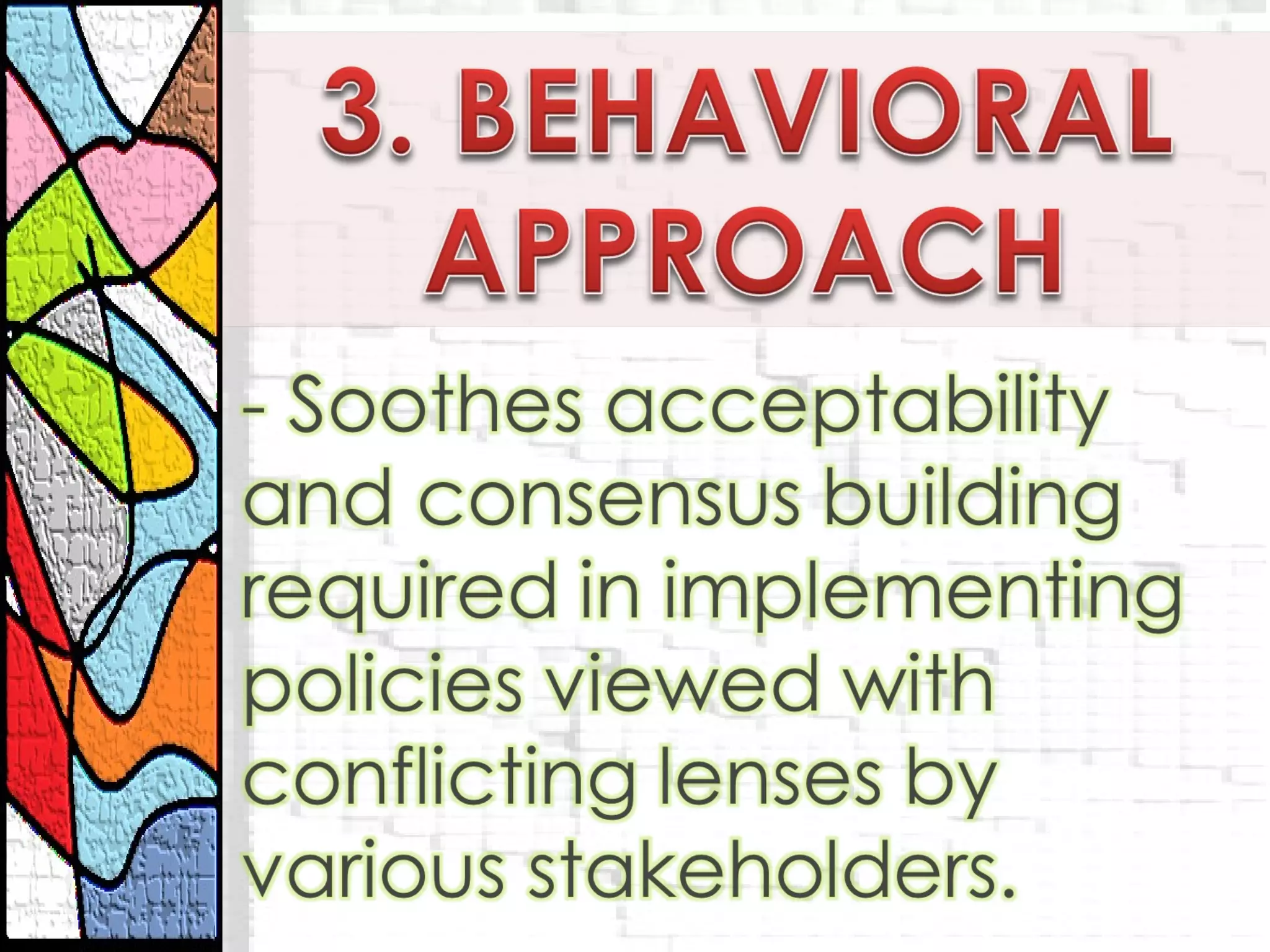 Policy Implementation