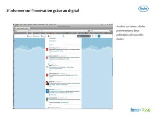 S’informersur l’innovation grâceau digital
#crohnssurtwitter : dèsles
premierstweetsdeux
publicationsdenouvelles
études
 