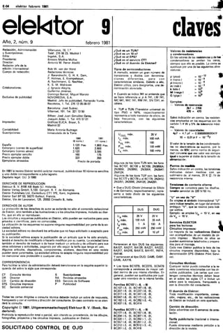 Elektor 9 (febrero 1981) Español