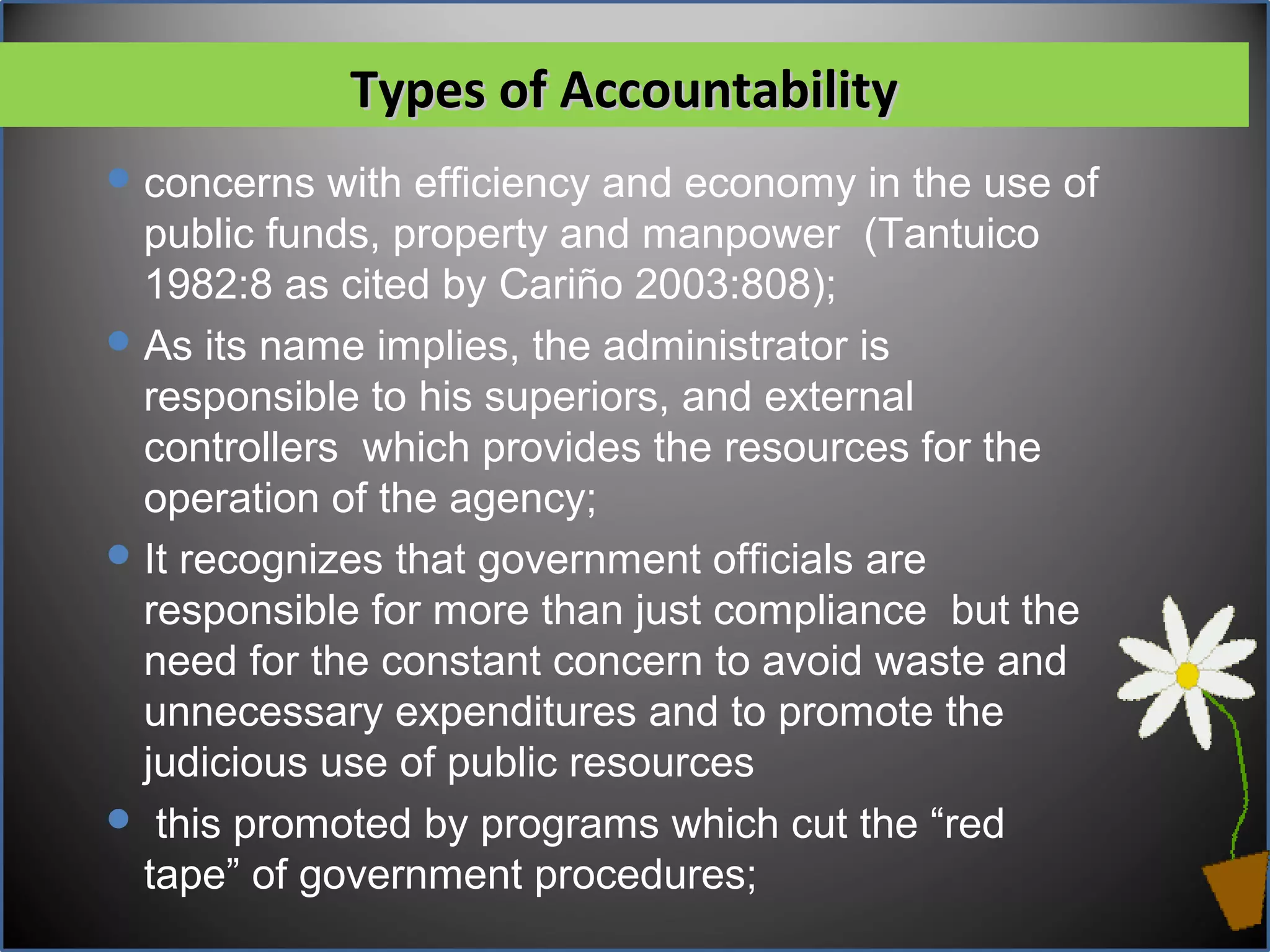 Administrative Accountability | PPT