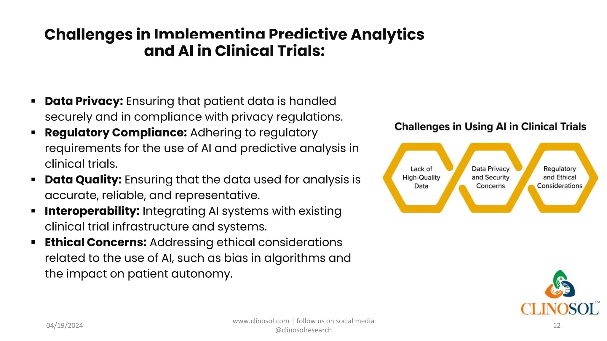 Predictive Analytics and AI: Unlocking Clinical Trial Insights | PPTX