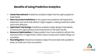 Predictive Analytics and AI: Unlocking Clinical Trial Insights | PPTX