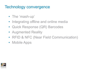 What to be ready for; how to be readyThe world of Multi-channel commerce…Technology is enabling new channels to market