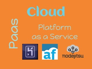 CloudPaas
Platform
as a Service
 