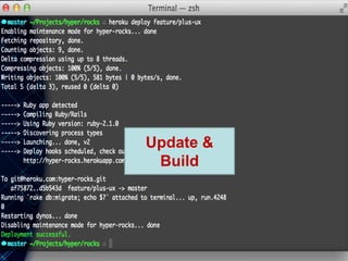 Update &
Build
 