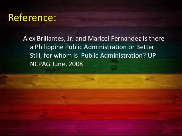 is there a philippine public administration by alex brillantes jr and maricel fernandez Alex b brillantes, jr and maricel t fernandez abstract in most iii, has had the highest trust rating in the history of the philippine government with 88. is there a philippine public administration by alex brillantes jr and maricel fernandez Alex b brillantes, jr and maricel t fernandez abstract in most iii, has had the highest trust rating in the history of the philippine government with 88.