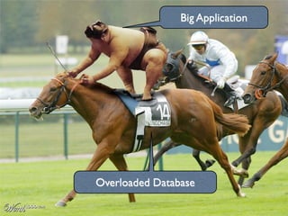 Big Application




Overloaded Database
 