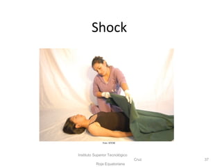 Instituto Superior Tecnológico
Cruz
Roja Equatoriana
37
Shock
Foto: ISTCRE
 