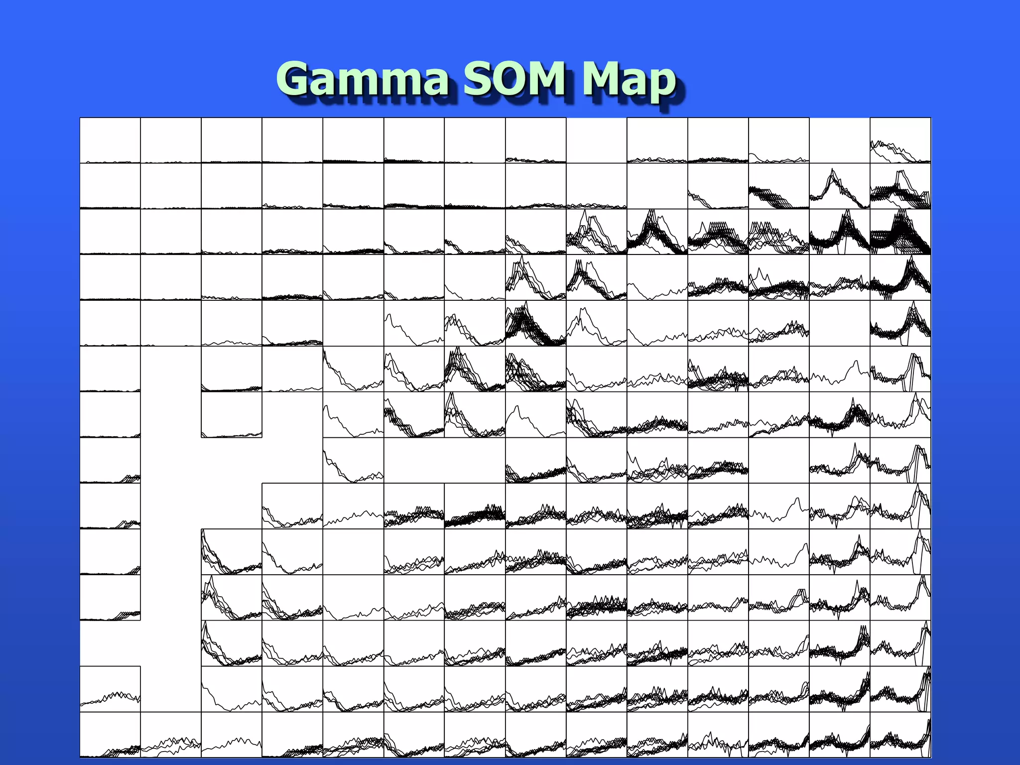 Gamma SOM Map
 