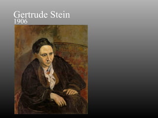 Gertrude Stein 1906