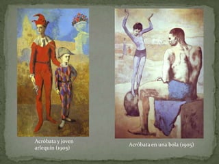 Influencia del Greco: división de lo terrenal y lo divino.Evocación- Entierro de Casagemas (1901)