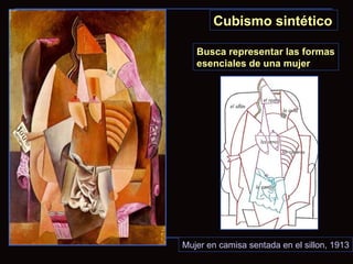 Pablo Picasso. Del Cubismo Analítico al Cubismo Sintético. 1910 -1914/1924..