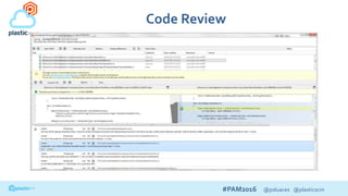 #PAM2016 @psluaces @plasticscm
Code Review
 