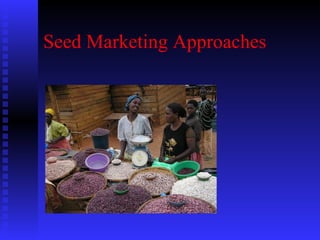 PABRA Seed systems:  Delivering the right product with right processes to the right users 