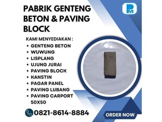Pabrik paving block