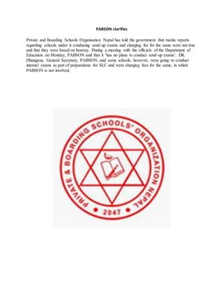 Pabson Clarifies Docx