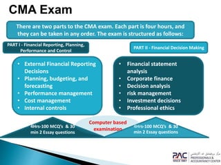CMA (USA) PAC - Dubai Information Brochure | PPT