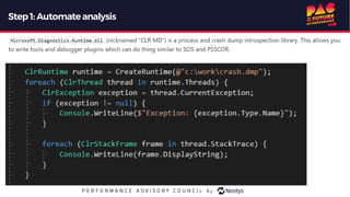 Step1:Automateanalysis
 