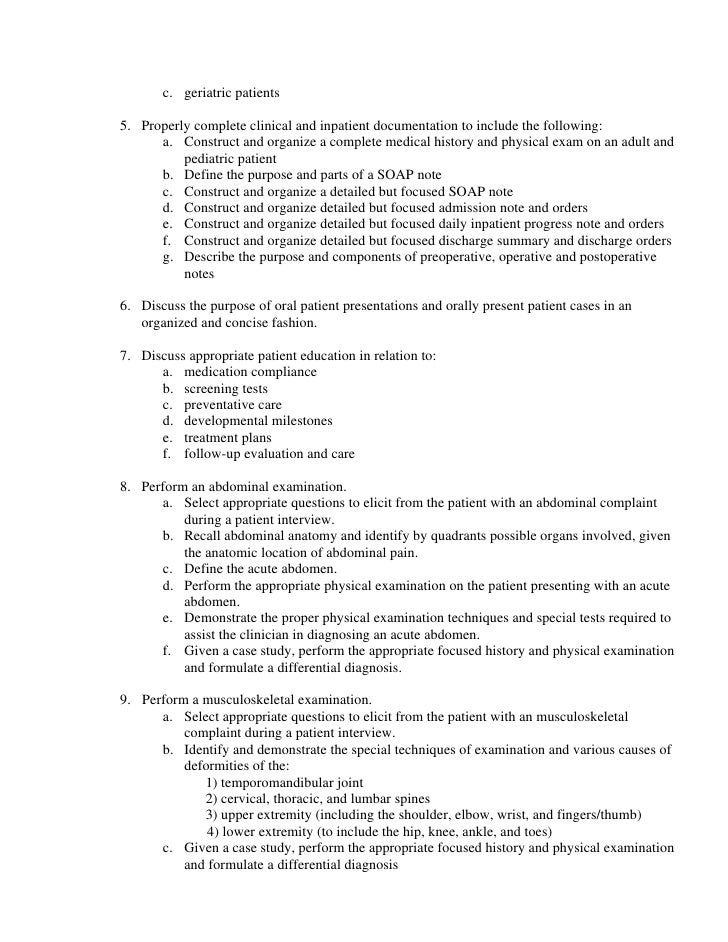 soap notes example