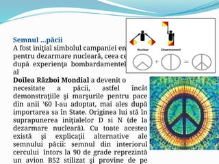 Proiect pentru gimnaziu despre Pace prima lectie | PPTX