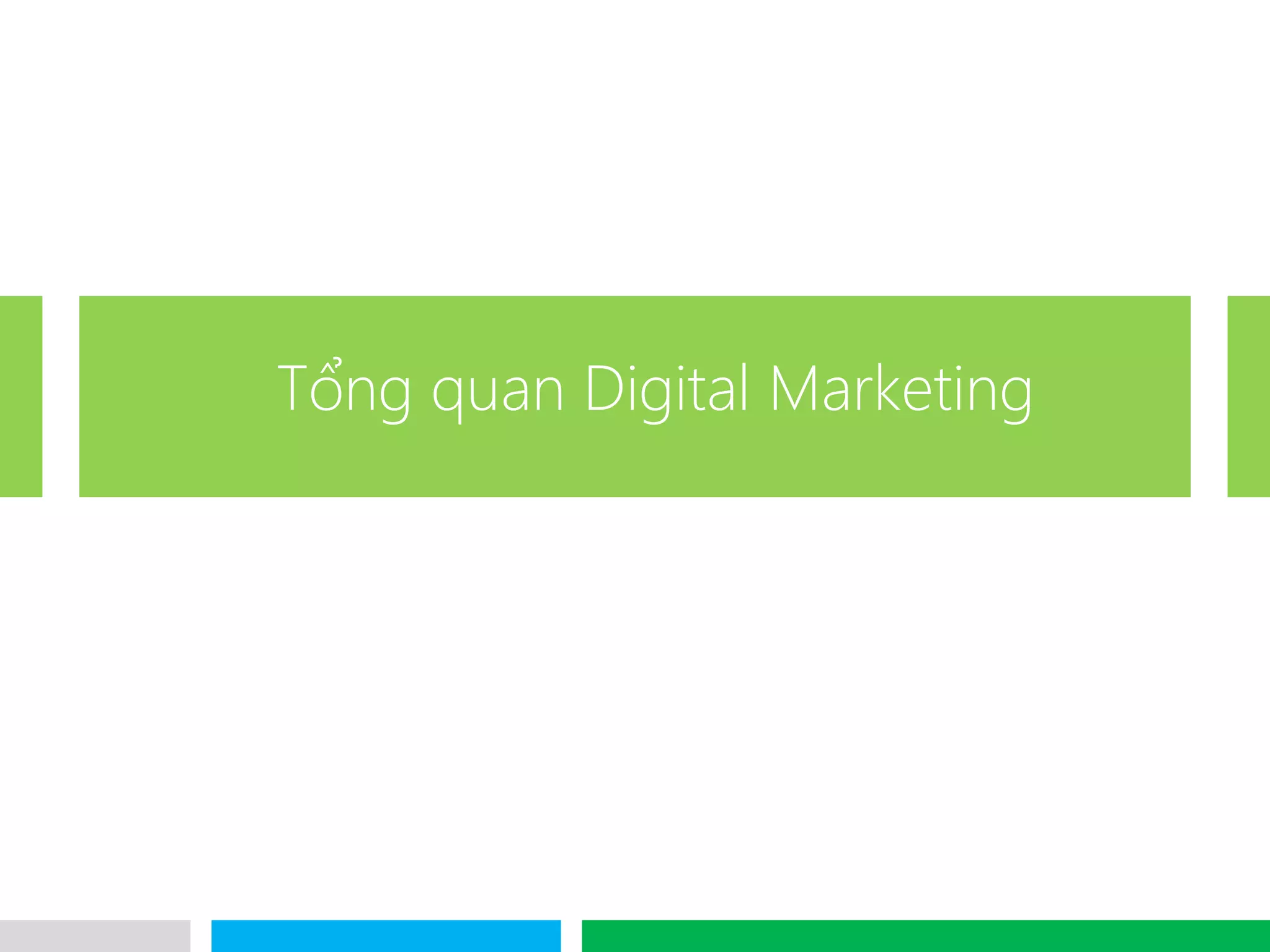 VHT
Tổng quan Digital Marketing
 