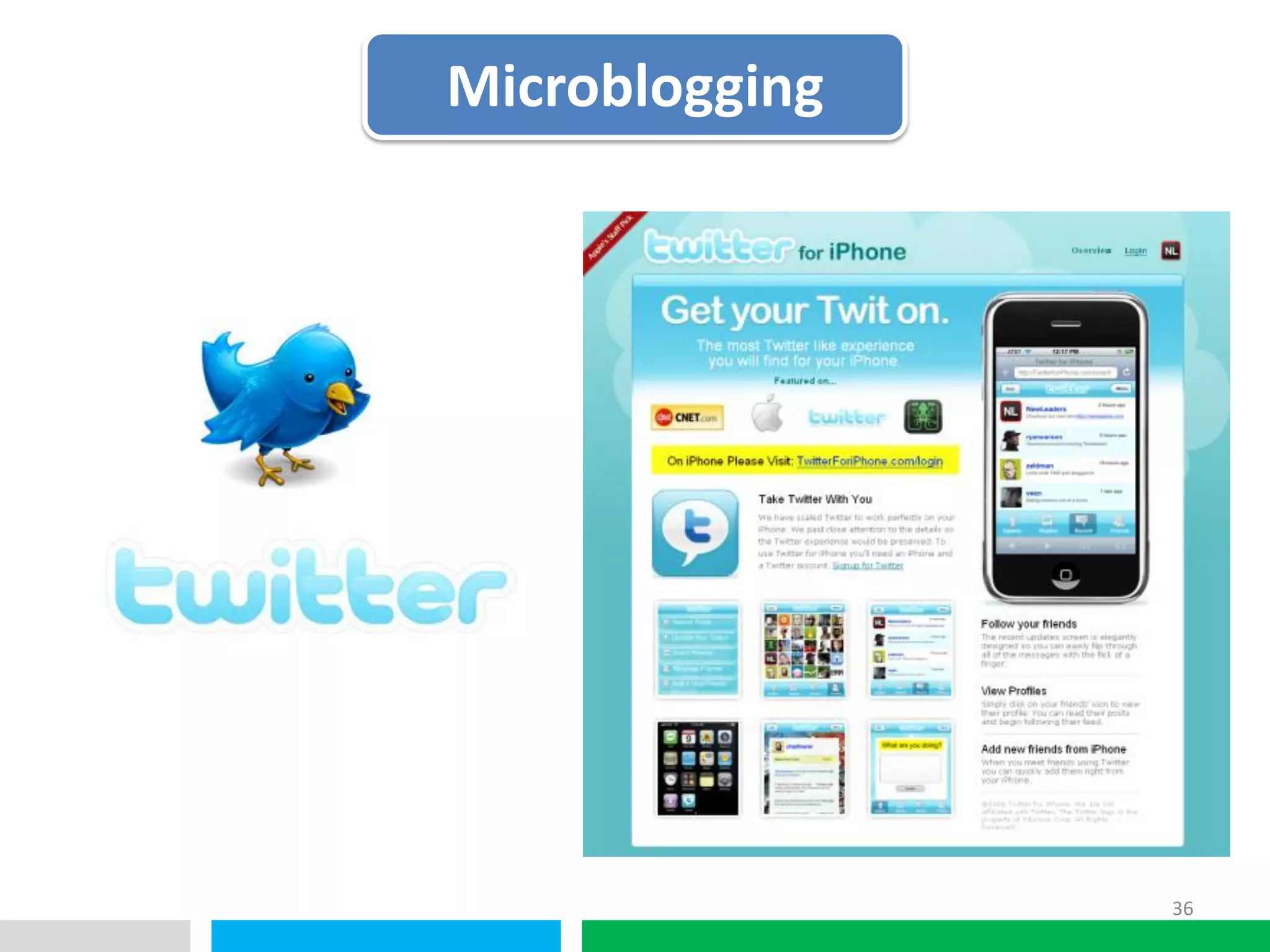VHT
36
Microblogging
 