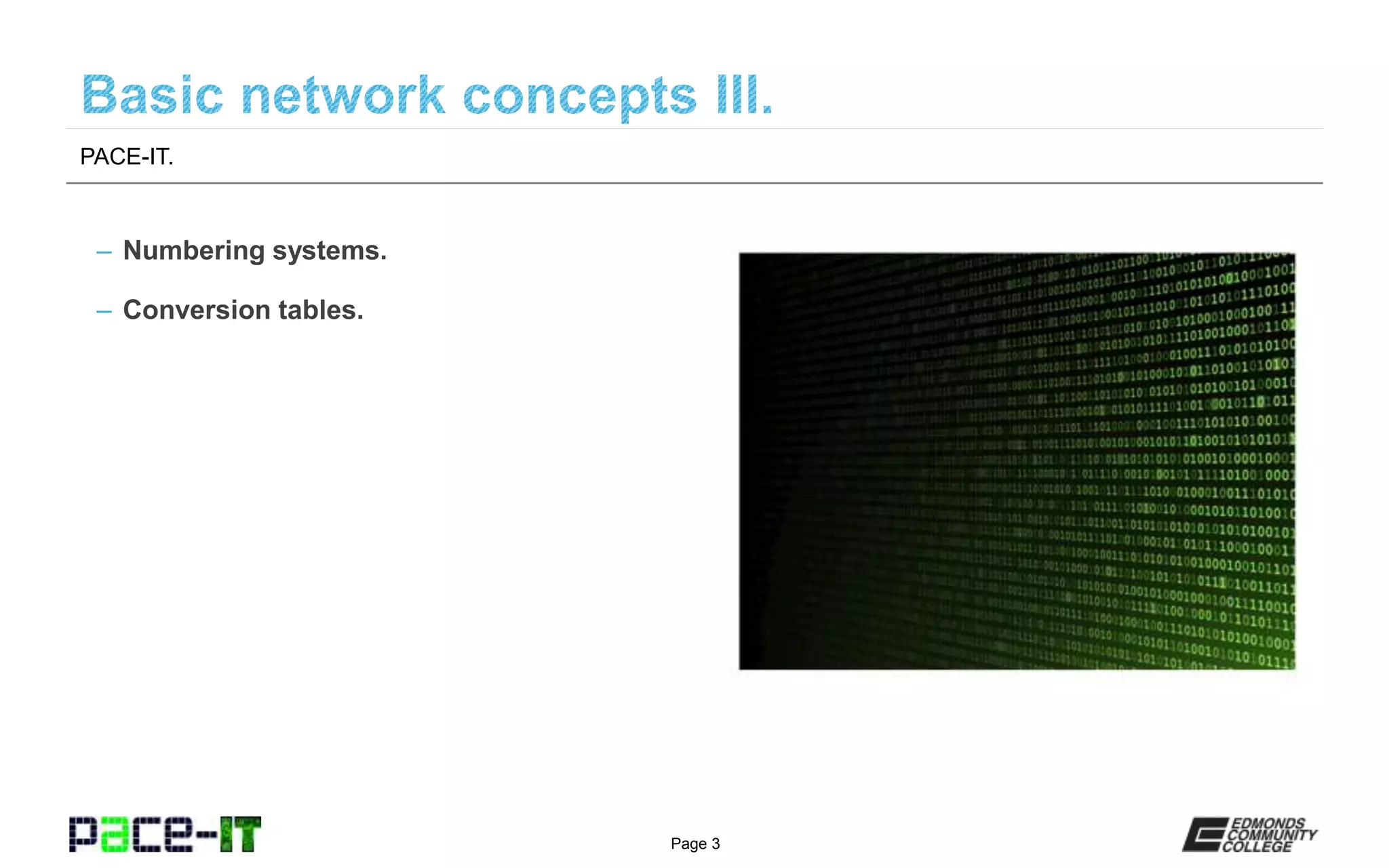 PACEIT Basic Network Concepts (part 3) PPT