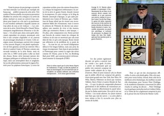 Toute la presse n’a pas partagé ce point de
vue bien entendu. Les Inrocks par exemple ont
beaucoup 	 publié à propos de cette série. Très
exaltée à l’heure actuelle, on ne peut se permettre
d’oublier les articles très critiques à la sortie du
pilote, mettant en avant un univers trop complexe pour lequel on a du mal à se passionner,
et une lourdeur ambiante à laquelle s’ajoute un
trop plein de sexe et de violence  :  «  Les créateurs de la série, David Benioff et Daniel Weiss,
manquent singulièrement d’humour et de distance ». Un article paru deux mois après adoucissait cependant ces propos, annonçant cette
fois-ci une certaine originalité, et un canevas
de personnages attachants et vivants. Cette enseigne, jeune, dynamique, souvent très cynique
et très ouverte d’esprit, a été plutôt représentative de l’avis général, surtout sur internet. Elle a
décrit et analysé Game of Thrones comme une
seconde tentative de la série Rome, mais où
cette fois ci, HBO serait prête à aller au fond
des choses. Rome, série tournant autours des
intrigues politiques et militaires de la rome antique, dans une atmosphère dure et sanglante,
fut un des phénomènes amorçant le regain d’intérêt pour les péplums historiques. La série fut

24

cependant arrêtée, pour des raisons financières.
La critique fut largement enthousiaste à la sortie de la série et quatre Emmy Awards vinrent
la récompenser. Et cette critique, ici le blog du
Monde, annonçât à l’époque, ce qui cadre parfaitement avec Game of Thrones, que « l’ambition de Rome n’était pas de réussir une reconstitution fidèle des événements, mais à travers
le prétexte de l’Histoire de décrire une atmosphère, une manière de vivre et des mœurs,
celles qui existaient à Rome à cette époque. ».
De plus, cette comparaison avec Rome permet
aux Inrocks de contrer toutes les critiques de
violence ou de sexe en montrant que cela avait
déjà été fait, et qu’à cette époque, Rome n’avait
pas tellement eu de problème de ce point de
vue … En tout les cas, un travail d’adaptation
délicat et de longue haleine, mais une prise de
risque récompensée. Faire dans le spectaculaire
et l’historique pour contrer la vague des séries
comme Dr House, pour la Fox, ou Breaking
Bad, pour AMC, qui commencaient à sérieusement entamer le monopole d’HBO.

Dans le même esprit que la série Rome d’après
les réalisateurs, il s’agit, au dela du peplum antique ou moyenageux, de (re)construire une atmosphère, un malaise ambiant, une confusion
omniprésente ... Ici le sénat agité de Rome

George R. R. Martin adore
profiter et participer à l’enthousiasme de ses fans, et est
souvent décrit comme très
volubile en ce qui concerne
son oeuvre, comme ici au salon Comic Con de San Diego.
Ce genre de salon, exposant
des oeuvres et des univers de
science fiction, de fantasy, de
bande dessinée et autre, rassemble néanmoins un panel
très spécifique et restreint
de personnes, la plupart du
temps des fans très impliqués par leur passion pour ce
genre d’univers

	
Un des points également
discuté, est qu’on a souvent taxé
de « nerdy », ou « geek » la série,
à savoir ne s’adressant qu’à un
public très restreint composé de
jeunes isolés adeptes de ce type
d’univers. Mais on peut nuancer cela en disant
que le public effectif est composé des générations ayant grandi avec Star Trek, Star Wars, Dr
Who, Matrix, Pokémon ou bercé par Asimov,
Tolkien, Harry Potter et autres Monde de Narnia … Ce qui, en plus de comprendre plusieurs
générations et des millions de visionneurs potentiels, recouvre effectivement le panel attendu par la chaîne américaine. On a pu le voir sur
Twitter, « Les nerds adorent, les autres tentent
tant bien que mal de suivre ». La série plaît à
tous, même si l’on s’y accroche avec plus ou
moins de facilité.

	
	
Pour ce qui est des récompenses officielles, la série a été plutôt gâtée. Elle a été nommée pour treize Emmy Award, dont celui de la
meilleure série dramatique, du meilleur second
rôle dramatique pour l’acteur Peter Dinklage,
et de nombreux domaines concernant les effets
visuels, le casting, les décors … Peter Dinklage
reçoit quelques mois plus tard un Golden Globe,
et Le Trône de Fer a également remporté le prix
de la presse lors du Festival de Monte-Carlo.

25

 