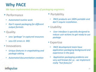 PACE and Application Packaging Self-Service Overview | PPTX