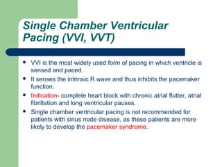 Vvt Pacemaker Pacemaker and anaesthetic implications | PPT