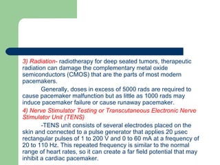 Runawau Pacemaker Pacemaker and anaesthetic implications | PPT