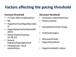 Pace maker anaesthesia | PPTX
