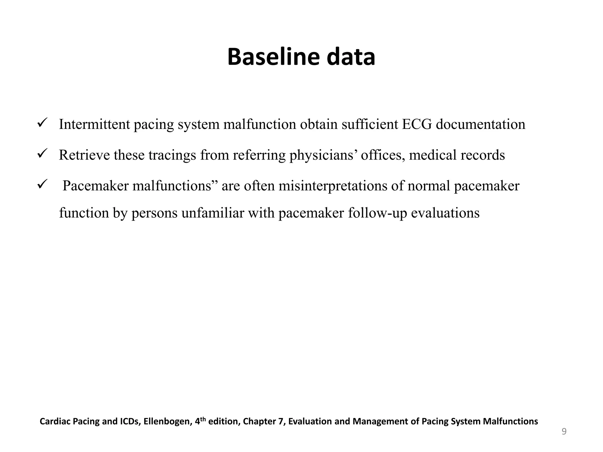 Evaluation and management of Pacemaker malfunction | PPTX
