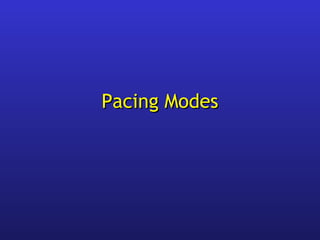 Pacing ModesPacing Modes
 