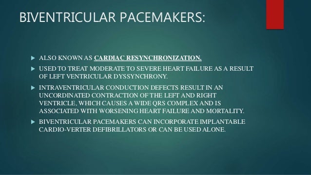 Pace makers