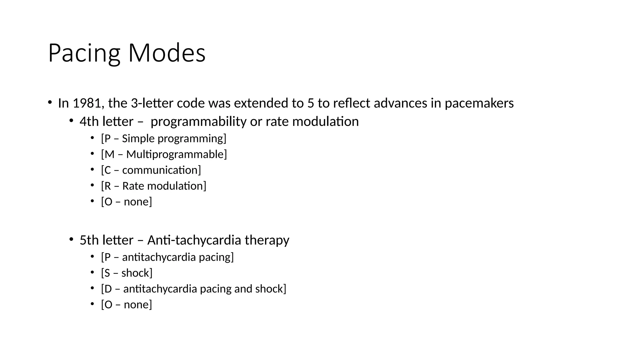 General Overview of Modern Cardiac Pacemakers | PPT