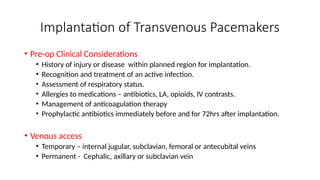 General Overview of Modern Cardiac Pacemakers | PPTX