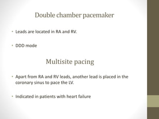 Cardiac Pacemakers | PPTX