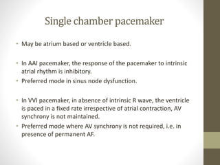 Cardiac Pacemakers | PPTX