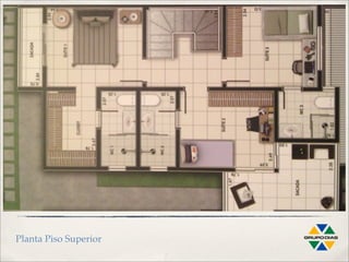 Planta Piso Superior
 