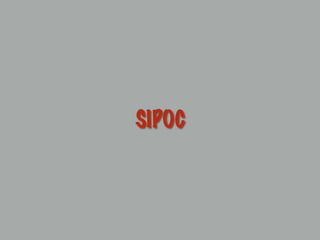 SIPOC
 
