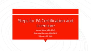 Pa Professional License Example PA Certification & Licensure 2021-2022 FEES.pdf