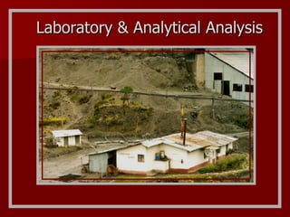 Laboratory & Analytical Analysis 